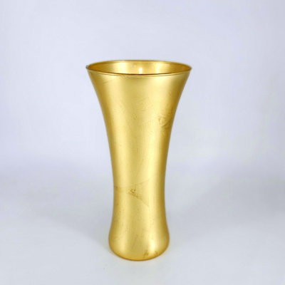 PATTY Solid Gilded Glass Bouquet Vase