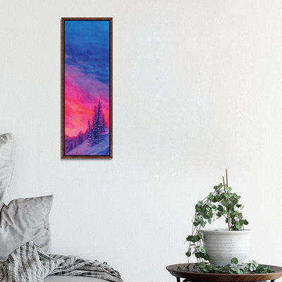 Single Pine II by Andrea Fairservice - Panoramic Painting on Canvas