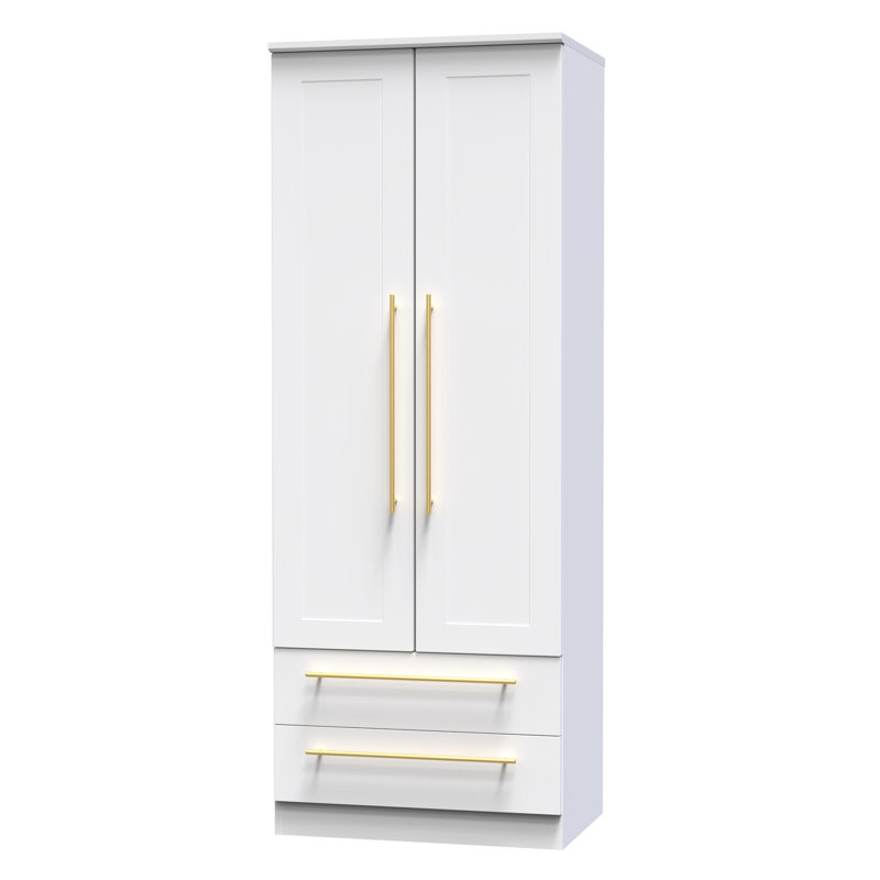 Behrad 2 Door 2 Drawer Wardrobe