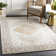 Tapis décoratif noir/gris Pierpoint oriental