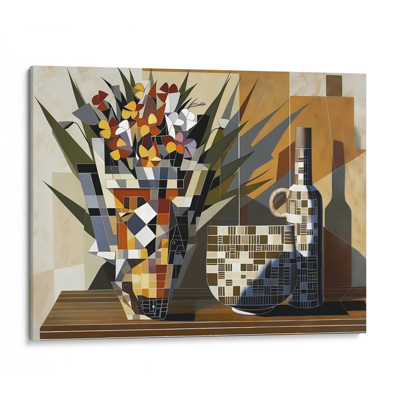 Mid Century Still Life I, 45" H x 60" W