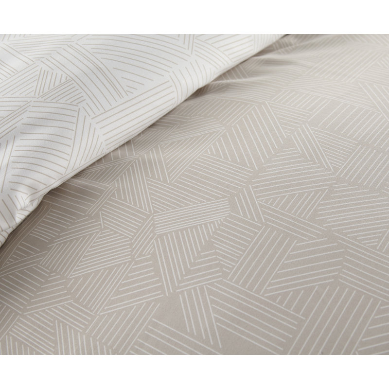 Gale Polyester Geometric Shapes Duvet Cover, Twin/Twin XL Duvet Cover + 1 Sham 