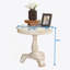Table d'appoint ronde à piédestal en bois-1196066187
