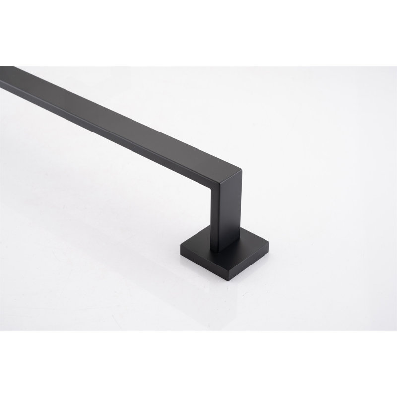 Ensemble de 5 accessoires de quincaillerie de salle de bain, Noir mat