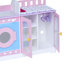 Teamson Kids 6-in-1 Baby Doll Changing Station, Pink/Purple