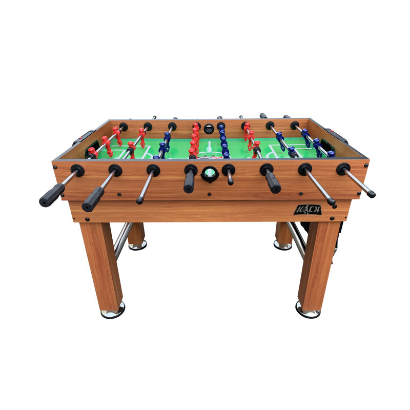 KICK Decagon 55" 10-in-1 Multi-Game Table, Brown