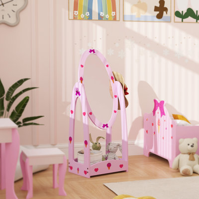 Merete Arch Mirror with Shelves
