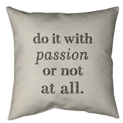 Coussin de sol inspiration passion