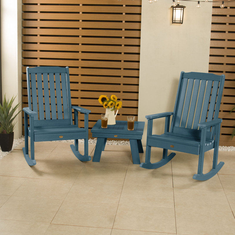 Arbnora 2 - Person Patio Conversation Set, Nantucket Blue