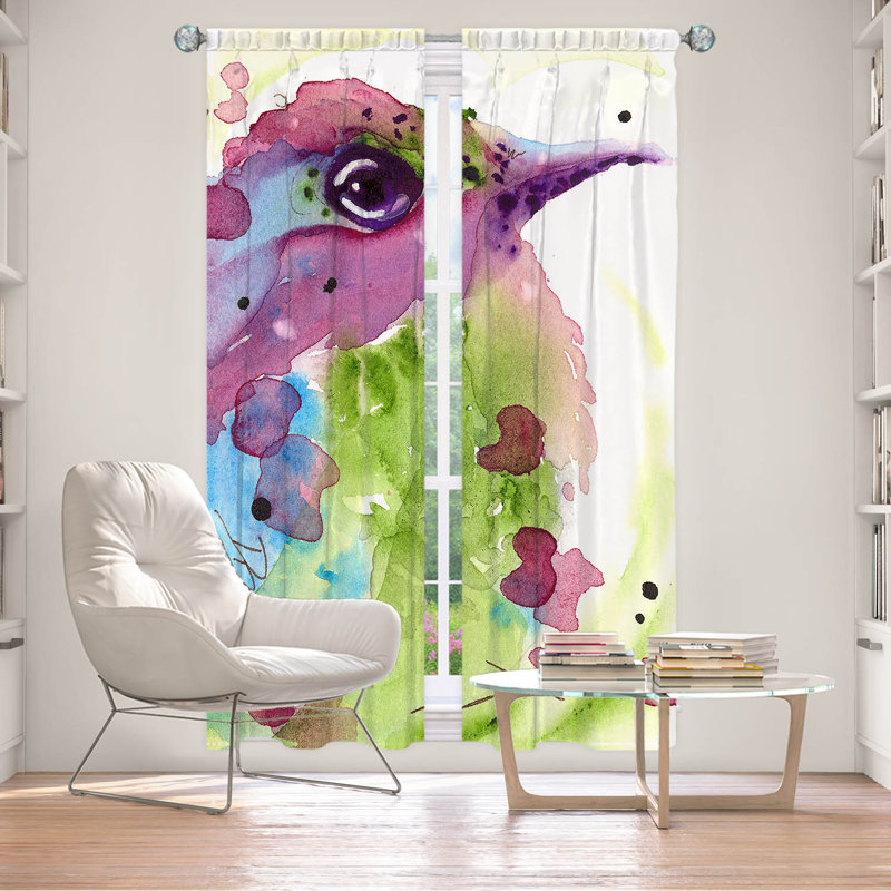 Rideau simple obscurcissant avec passe-tringle Delaughter, L 20 po x L 52 po