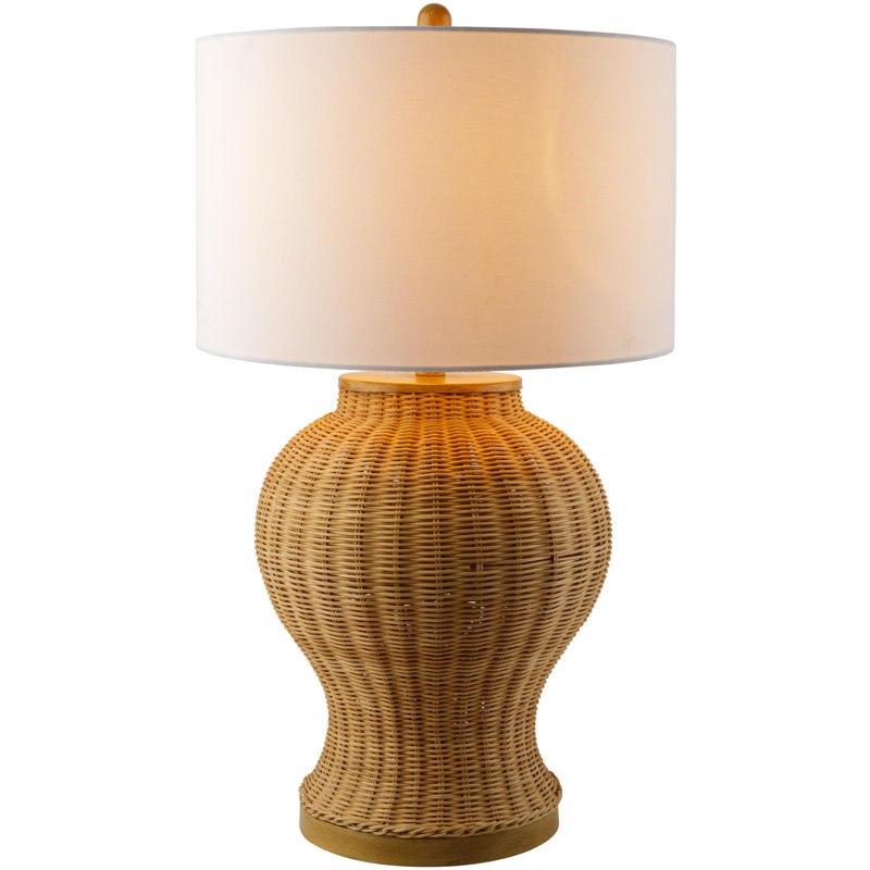 Bocanegra Wicker/Rattan USB Table Lamp