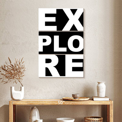 Tergel Explore, typographie