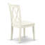 Chaises de salle à manger Clarksville - ensemble de 2 chaises en bois à dossier croisé, lin blanc-1255900256-1341032645