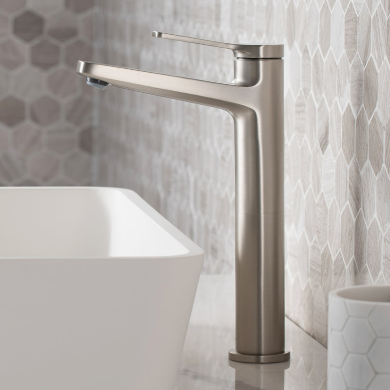 Robinet de lavabo vasque avec bonde Indy, Acier inoxydable
