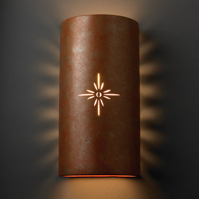 Sun Dagger Ceramic Armed Sconce