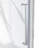 Dreamwerks Capri 38" W x 79" H Neo Angle Pivot Frameless Corner Shower Kit