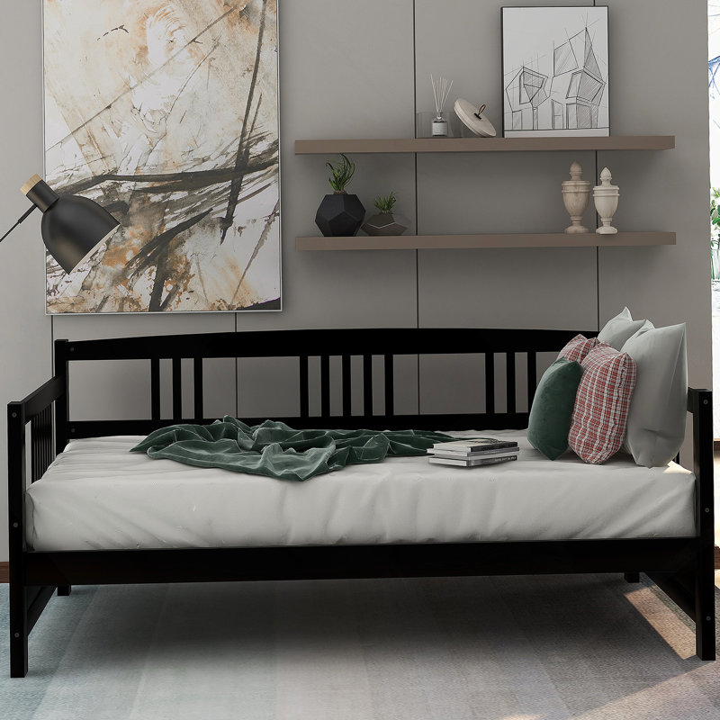 Modern Solid Wood Daybed, Multifunctional Design