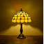 Lampe de table en bronze antique 18 po Steen avec 1 ampoule DEL