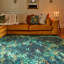 Clarke & Clarke Floral Digitally Printed 152cm X 230cm Area Rug-1949498532-1949498530