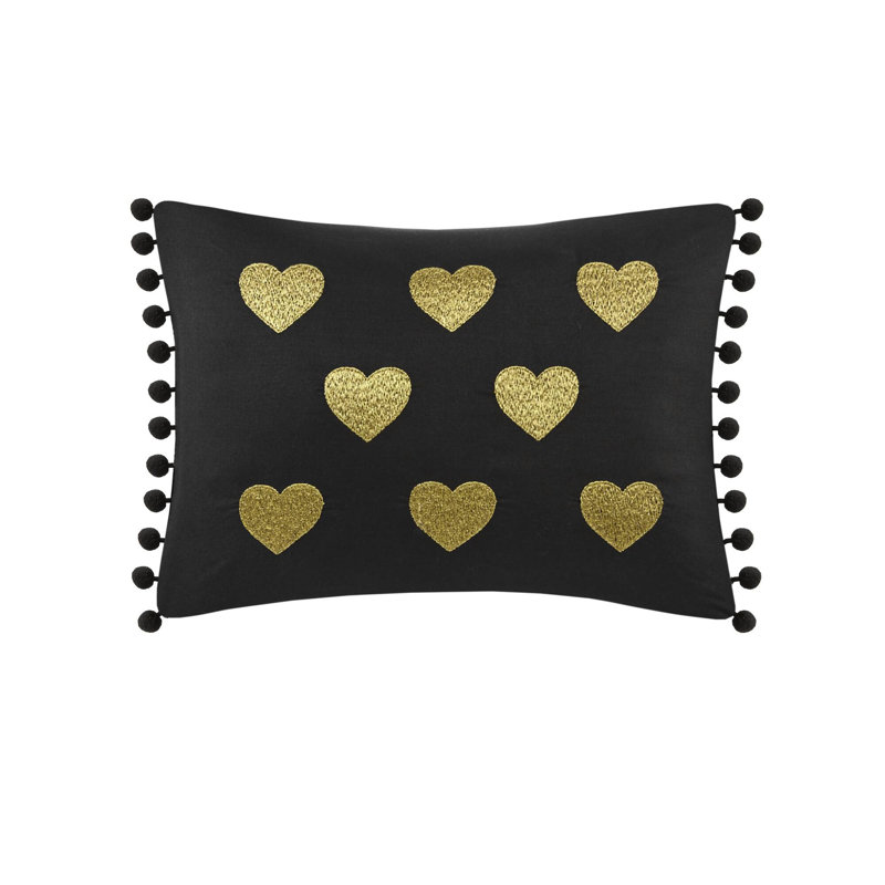 3 PCS Metallic Printed Plush Comforter Set With Throw Pillow