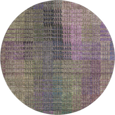 Premium Machine Washable Prisco Plum Rug