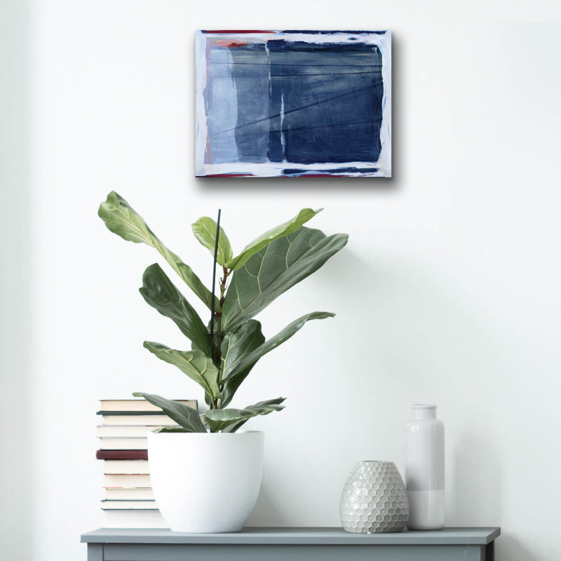 «Tilted View» par Stellar Design Studio, art mural en verre acrylique, H 12 po x l 16 po x P 0,13 po