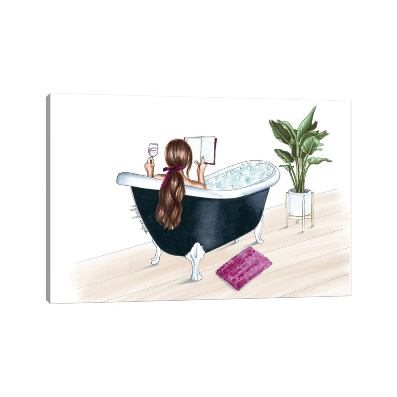 Relax by Elza Fouche - Wrapped Canvas Painting, 101.6 cm H x 66.04 cm W x 3.175 cm D
