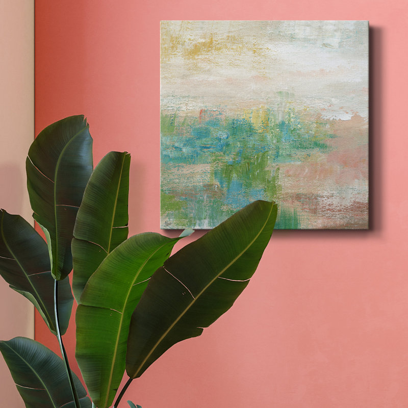 Écume de mer I - reproduction sur toile tendue, H 10 po x l 10 po x P 1,5 po