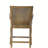 Wicker back bar stool