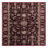 Machine Washable Overdyed Brown Area Rug