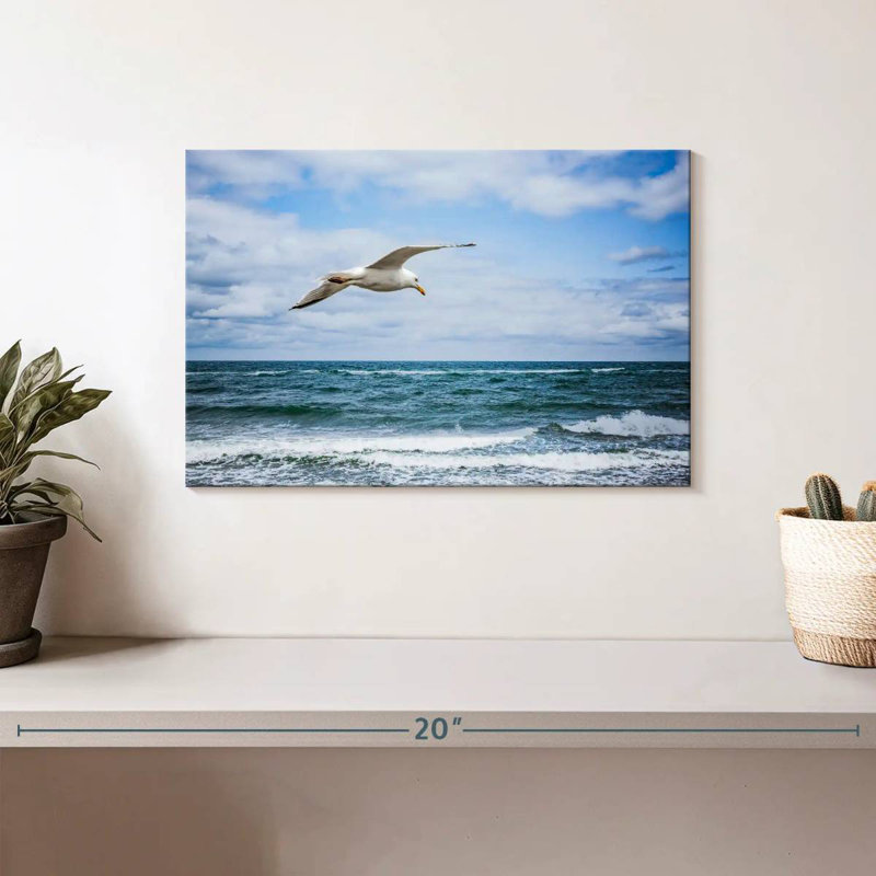 Brampt Seagull Over The Sea