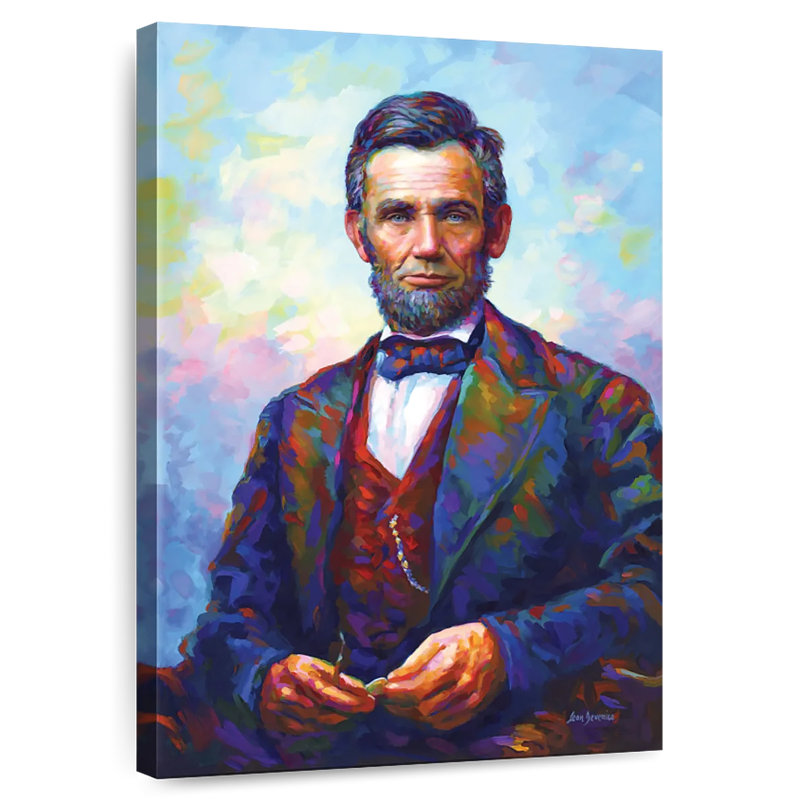 Abraham Lincoln I, H 39 po x l 26 po