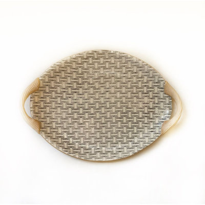 Charcoal Stoneware Tray