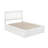 Mission Solid Wood Platform Bed with Panel Footboard and Roll Out Trundle-89114863