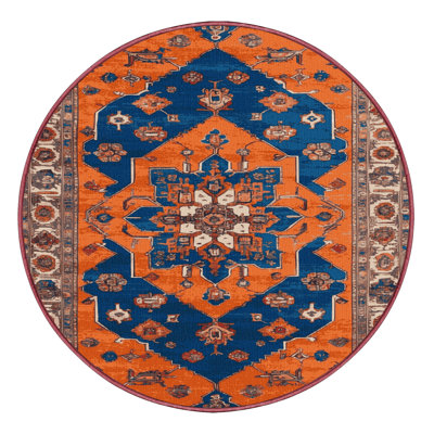 Machine Washable Tabriz Brown Area Rug