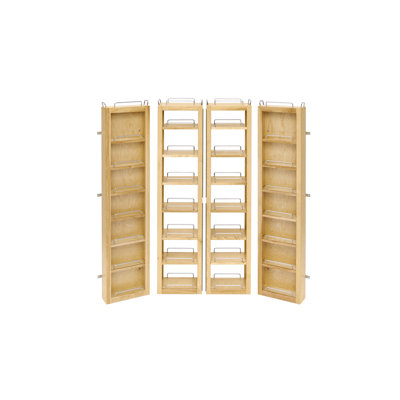 Wood Swing Out Pantry Cabinet Organizer Kit