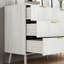 Ensemble de chambre à coucher 3 pièces (1 commode + 2 armoires)-650519083