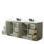 Strada 84'' W Double Vanity-1311106301-1311106303-1316610455