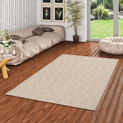 Semillon Solid Colour Hand Woven Indoor / Outdoor Area Rug