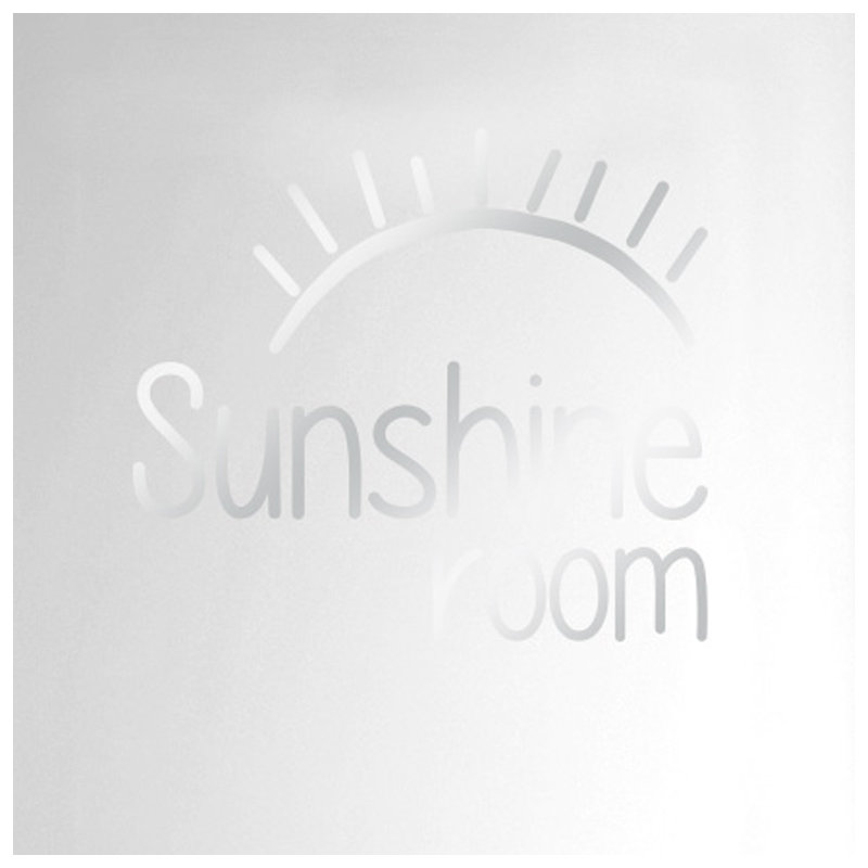 Wall Decal, Shiny Silver