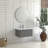 Wall Mounted Bathroom Vanity With Ceramic Basin-251126463