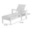 Fauteuil inclinable pour l'extérieur