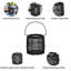 Wire Tabletop Candle Black Lantern with Handle for Indoor and Outdoor Use-1591451105