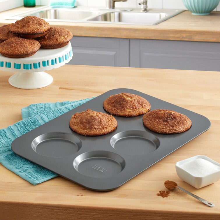Chicago Metallic Non-Stick 6 Cup Giant Muffin Pan