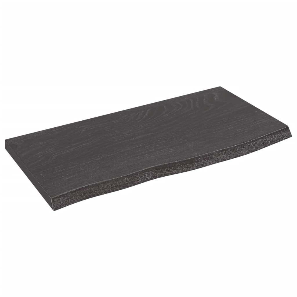 Wall Shelf Treated Solid Wood Oak