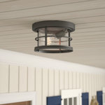 Thomason 1 - Bulb Outdoor Flush Mount