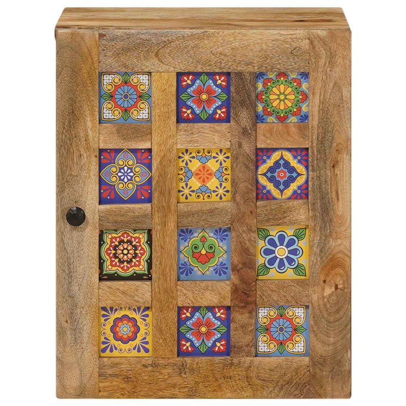 Solid Wood Freestanding Bathroom Cabinet