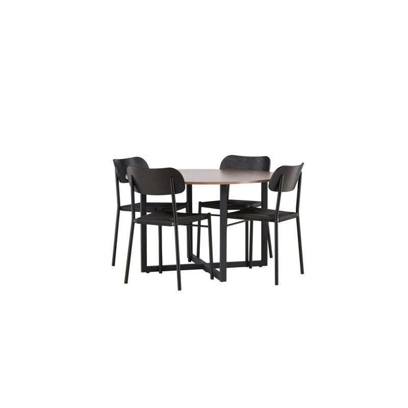 Brannon 4 - Person Dining Set