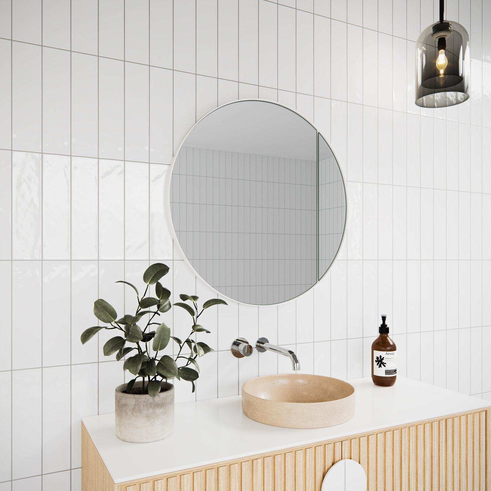 Juno Surface Medicine Cabinet, White