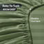 Microfiber Striped Fitted Sheet-114308439-114308448